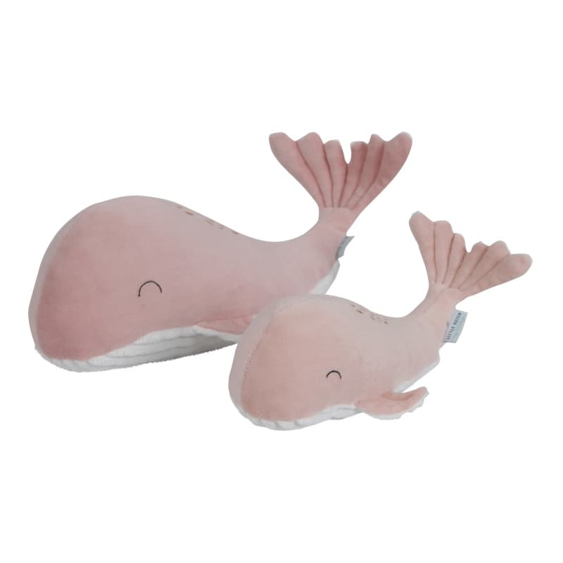Peluche Petite Baleine Ocean Pink, little dutch pink 14 x 13 x 2 little dutch pink 14 x 13 x 22 cm — vue 1 sur 2