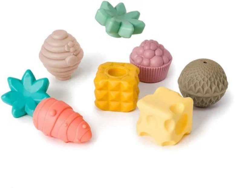 Set Sensory Fruits & Legumes, babytolove multicolore