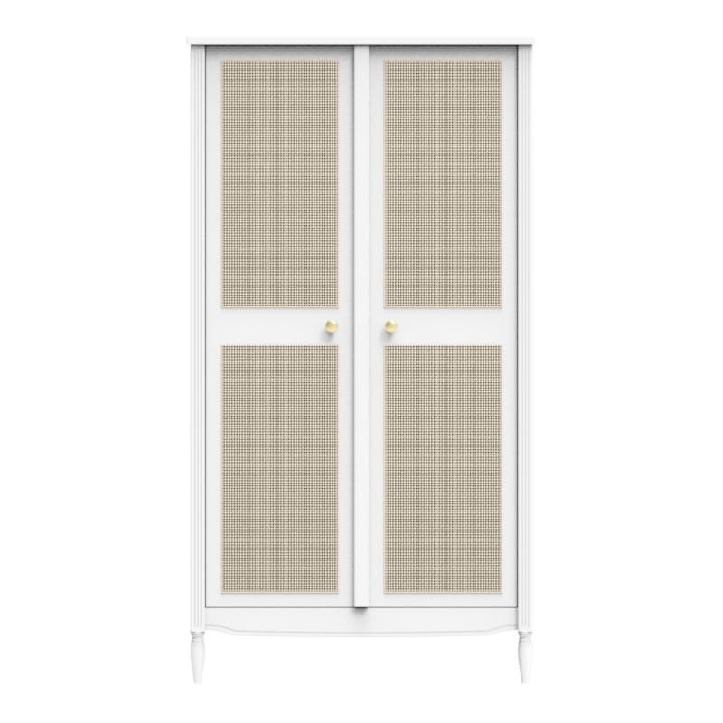 Hermione Armoire - Neige, thã‰o 950 x 520 x 1750 — vue 2 sur 5