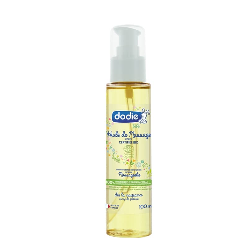 Huile de Massage Certifiee Bio 100 Ml