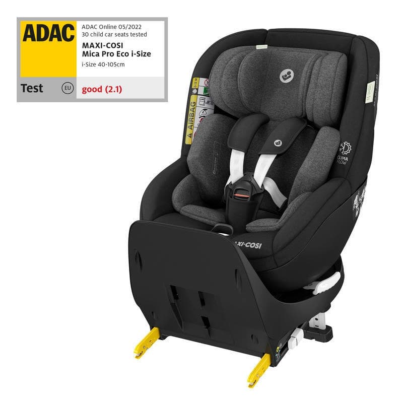 Mc Mica Pro Eco I-size Authentic Black, maxi-cosi — vue 1 sur 8