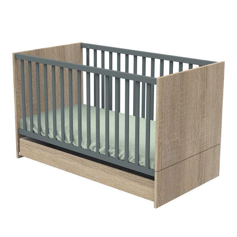 Little Big Bed 140 X 70 Gris Nova Gris Volcan Nova, nova meuble — vue 4 sur 5