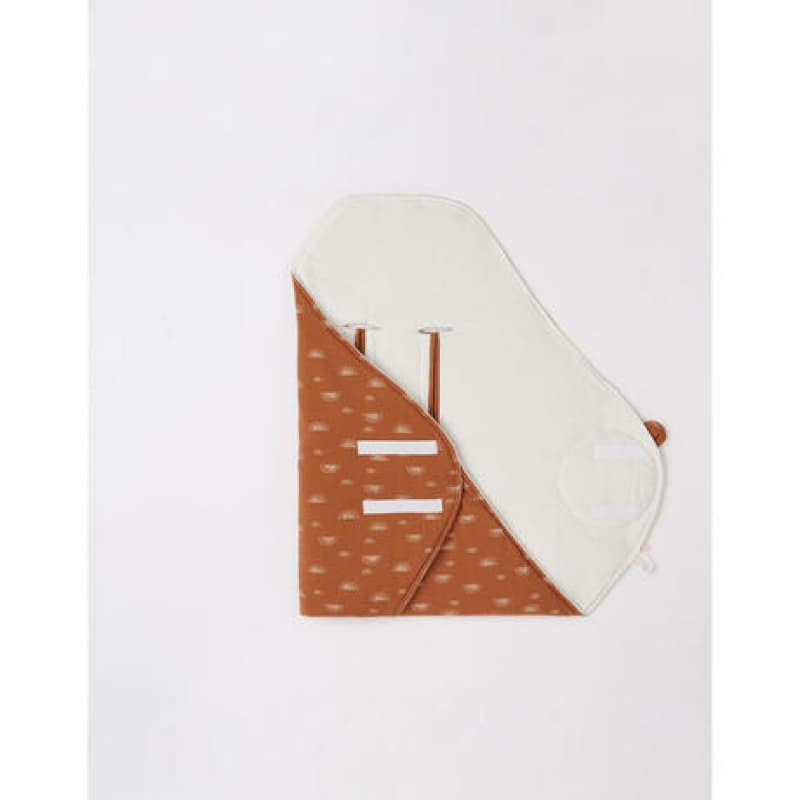 B&k Couv Prom Caramel Jersey Ouatine, b&k brique 64x45x3 — vue 4 sur 4