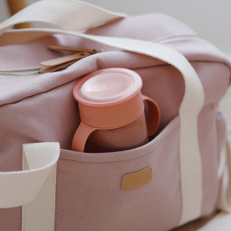 Tasse Apprentissage 360°, rose beaba — vue 2 sur 5