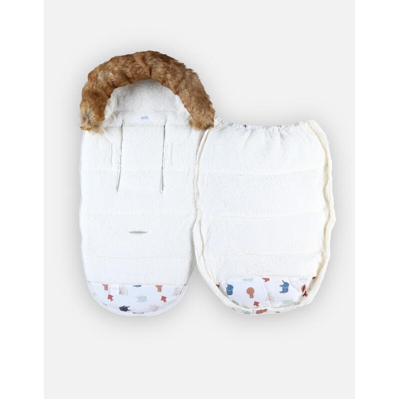 M&m22 Chanceliere, Jungle Multico Toile Etanche, mix & match noukies blanc permanent — vue 2 sur 3