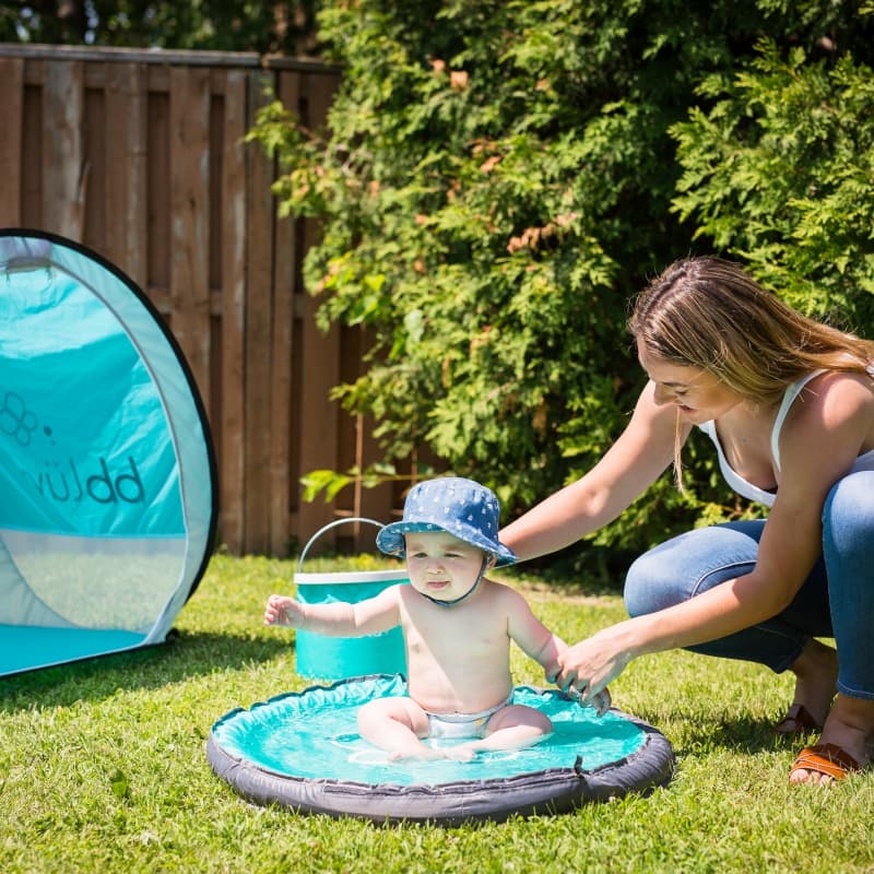 Splash - Pateaugeoire de Voyage pour Bebe, bblüv aqua — vue 12 sur 20
