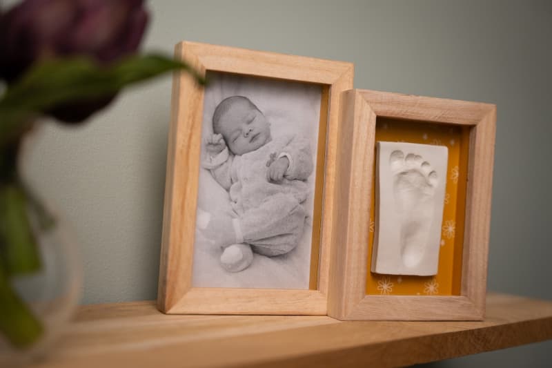 Cadre Duo - Daisy Ochre, ocre bois petit artichaut — vue 5 sur 5