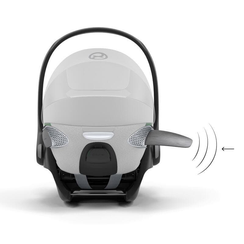 Siege-auto Cloud T I-size Plus, platinum black gr 0+ platinum cybex 07-24 — vue 4 sur 5
