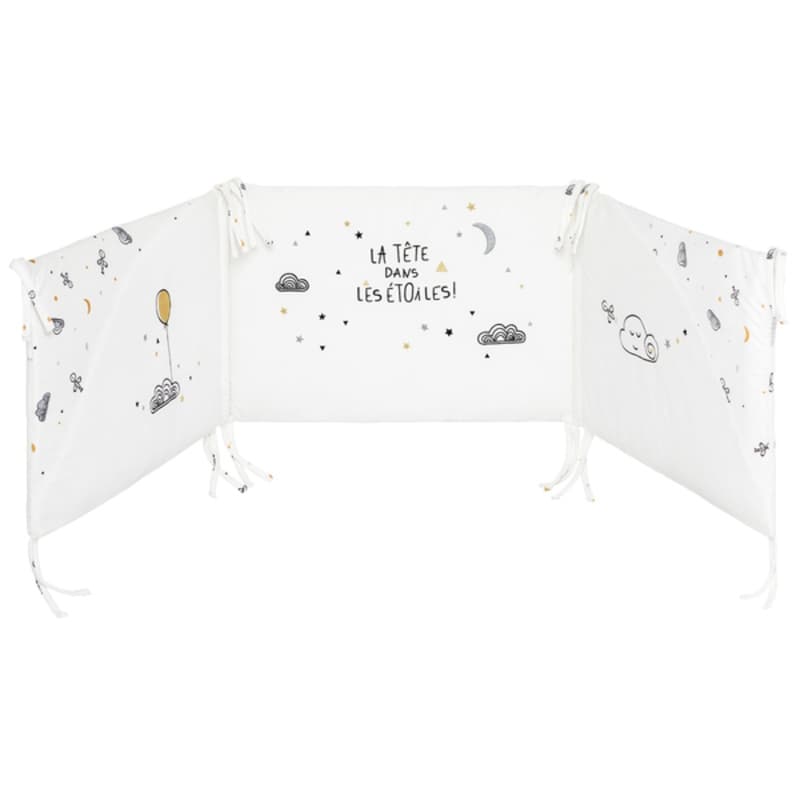 Tour de Lit Adaptable Etoiles Filantes, etoiles filantes little band 40x180 — vue 1 sur 2