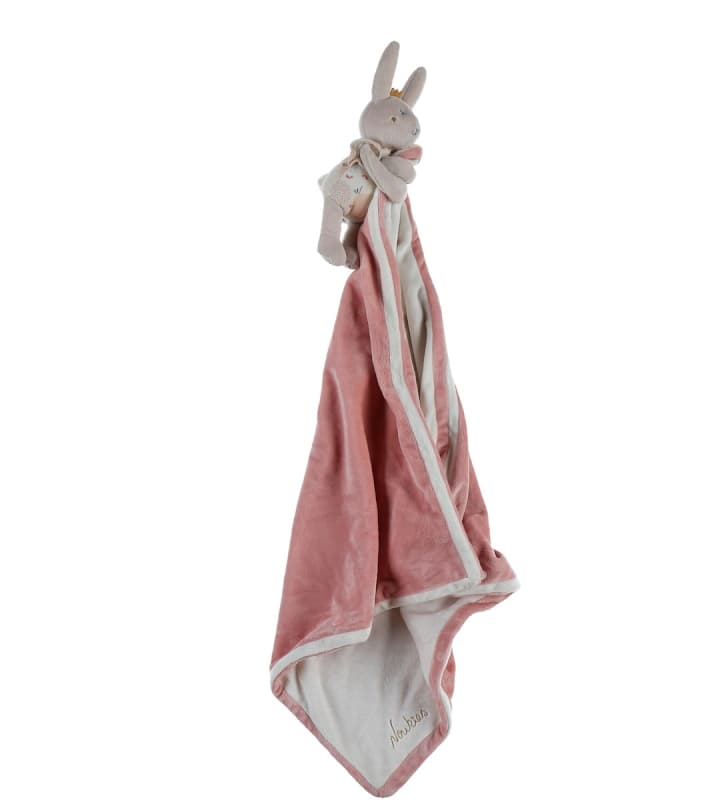 L&j Pili Peluche Ma Premiere Couverture Veloudoux, beige permanent — vue 1 sur 4
