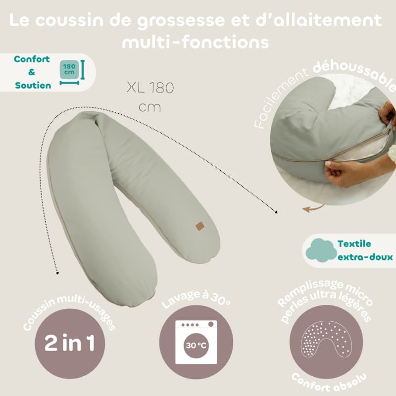 Big Flopsy French Terry, vert de gris beaba 26/05 — vue 3 sur 7