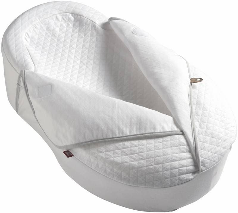 Cocoonacover Couverture Ouatinee Blanc, red castle white/leaf 0-3 m per — vue 2 sur 2