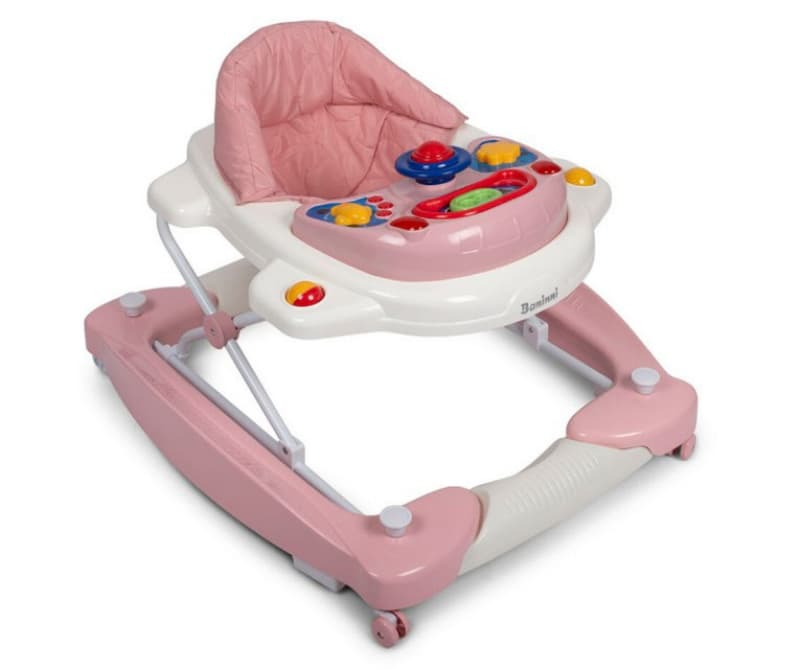 Baby Walker Classic Pastel Pink