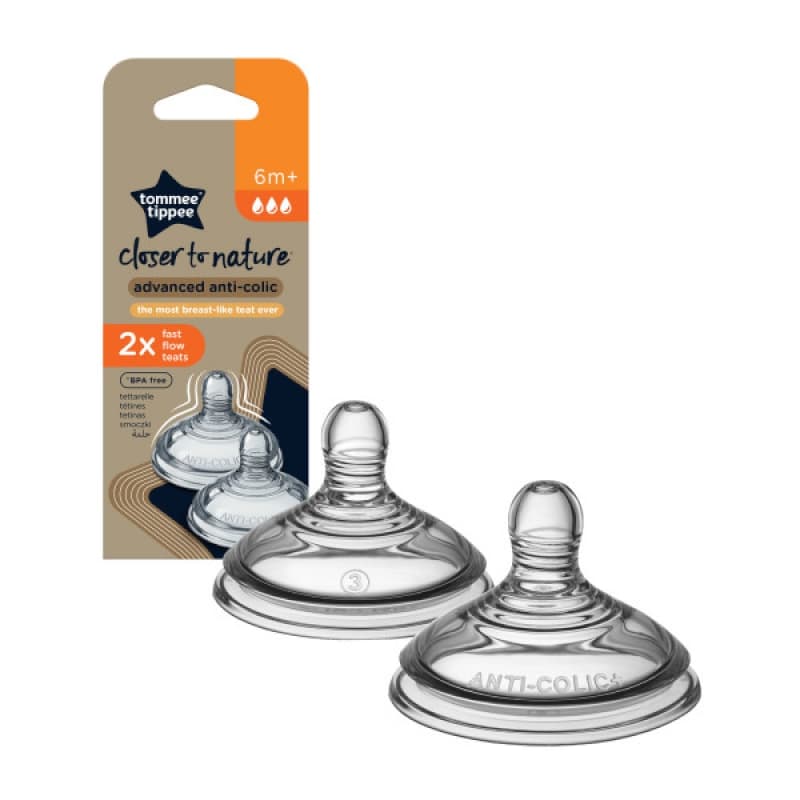 Tetine Aac Debit Rapide, tommee tippee multicolore — vue 1 sur 3