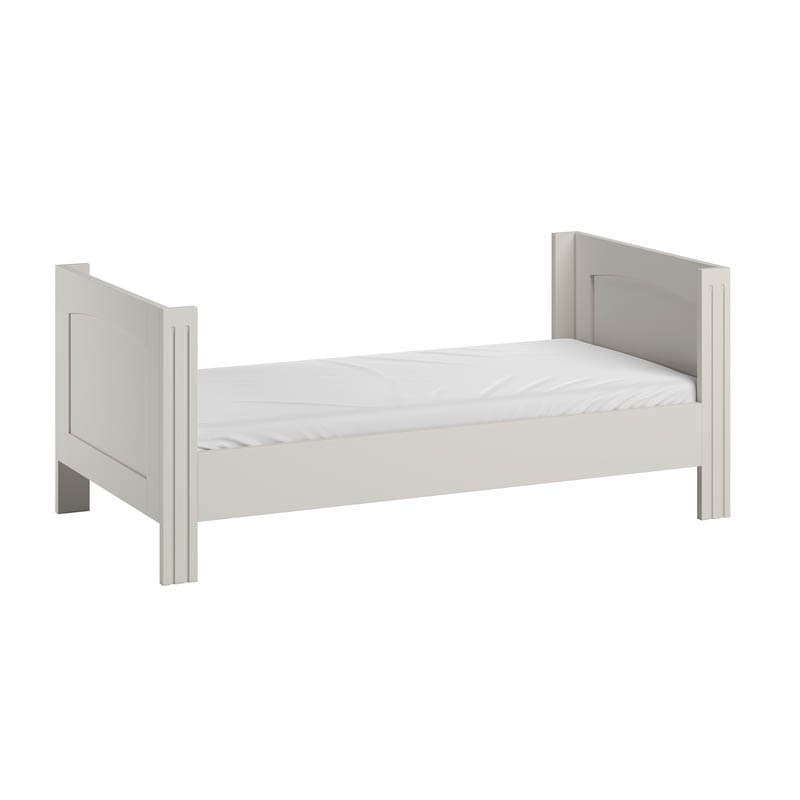 Lit 70x140 Milenne By Vox Blanc, blanc 74,5x144,3x80
