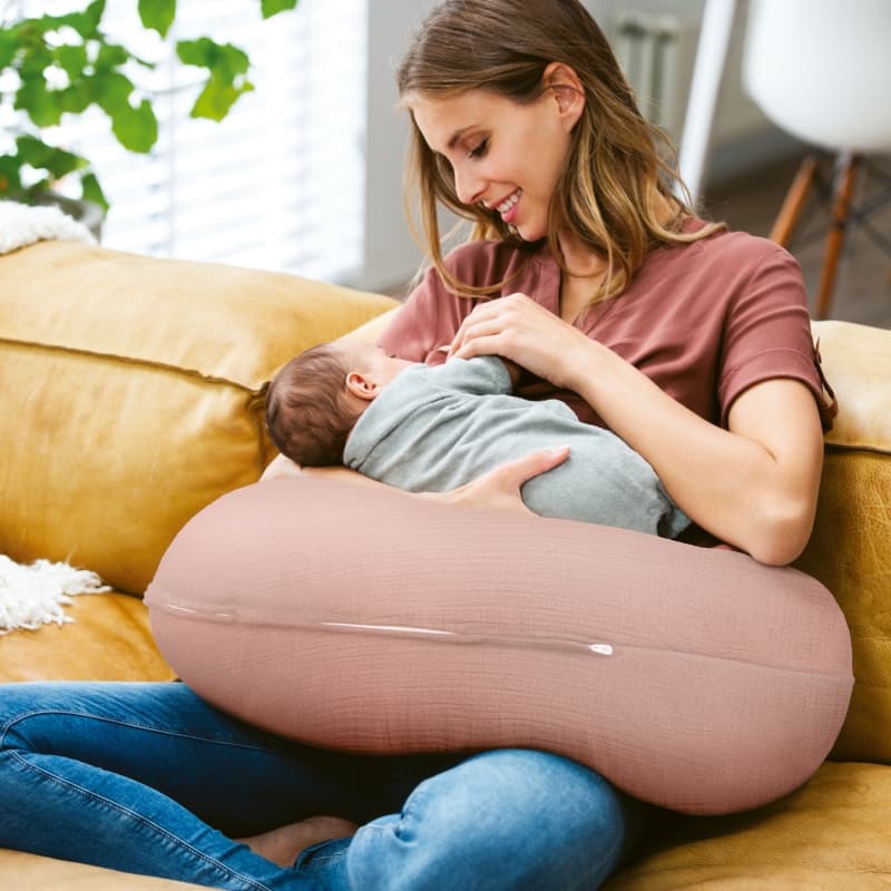 Coussin Maternite Comfy Big, pink tetra babymoov 25/01 — vue 4 sur 5