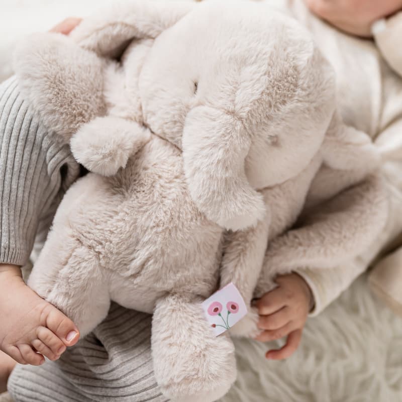 Peluche Elephant, sable 30cm fanfan nattou 25/07 — vue 5 sur 7