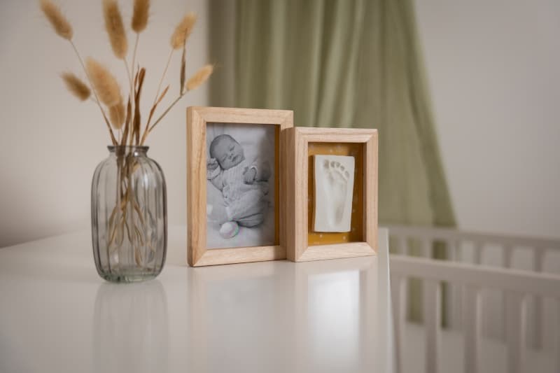 Cadre Duo - Daisy Ochre, ocre bois petit artichaut — vue 2 sur 5