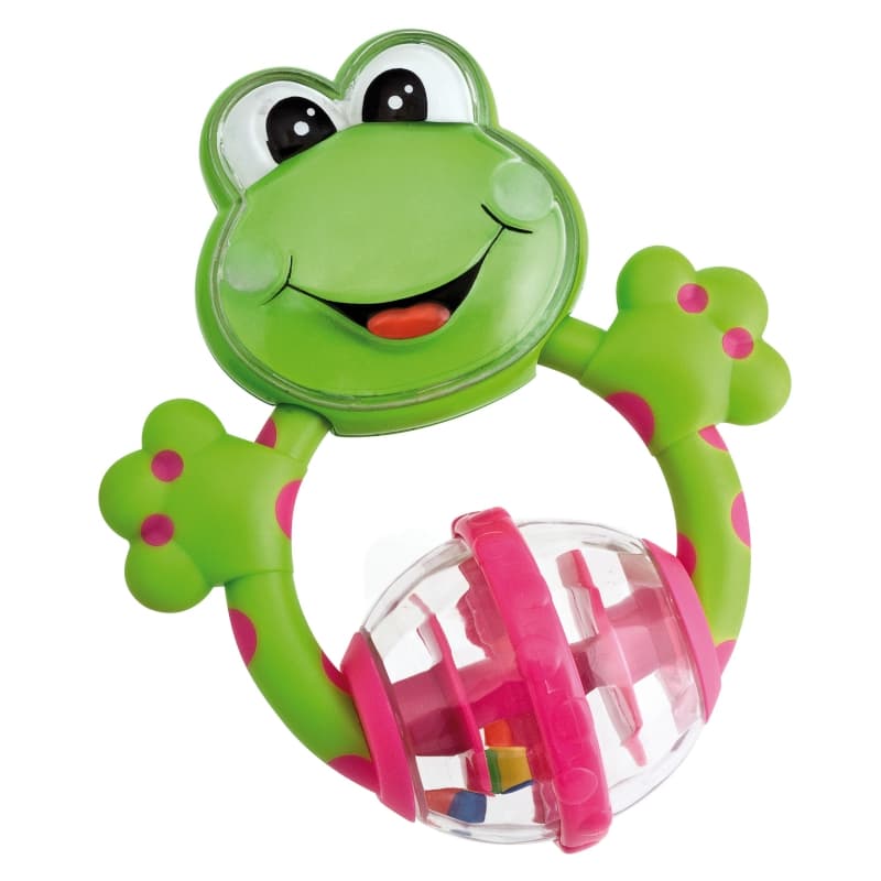Pat'mouille la Grenouille, hochets chicco per