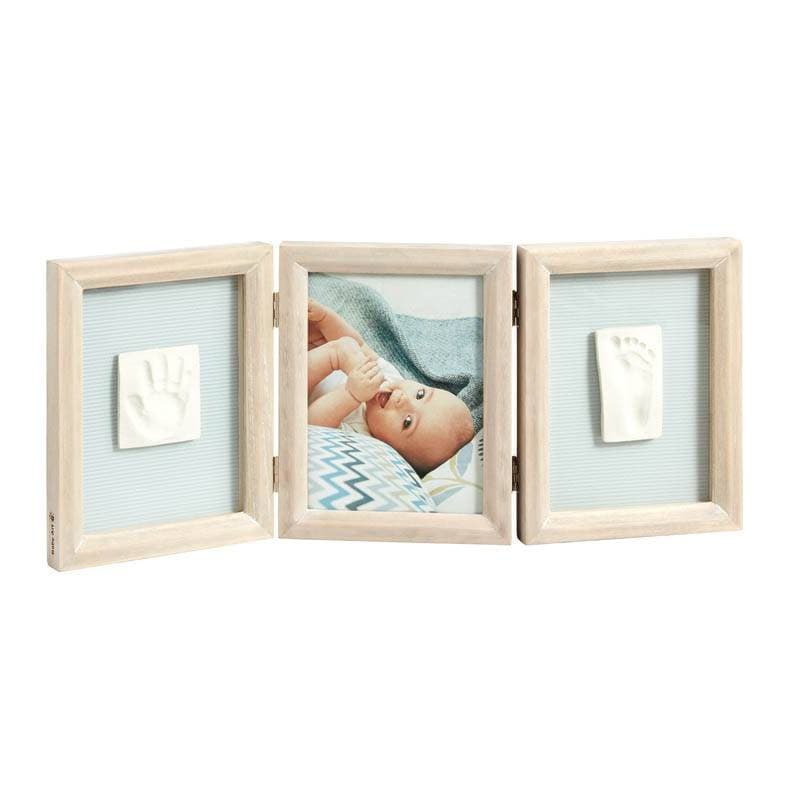 My Baby Touch - Cadre Empreinte 3 Volets - Bois, bois baby art