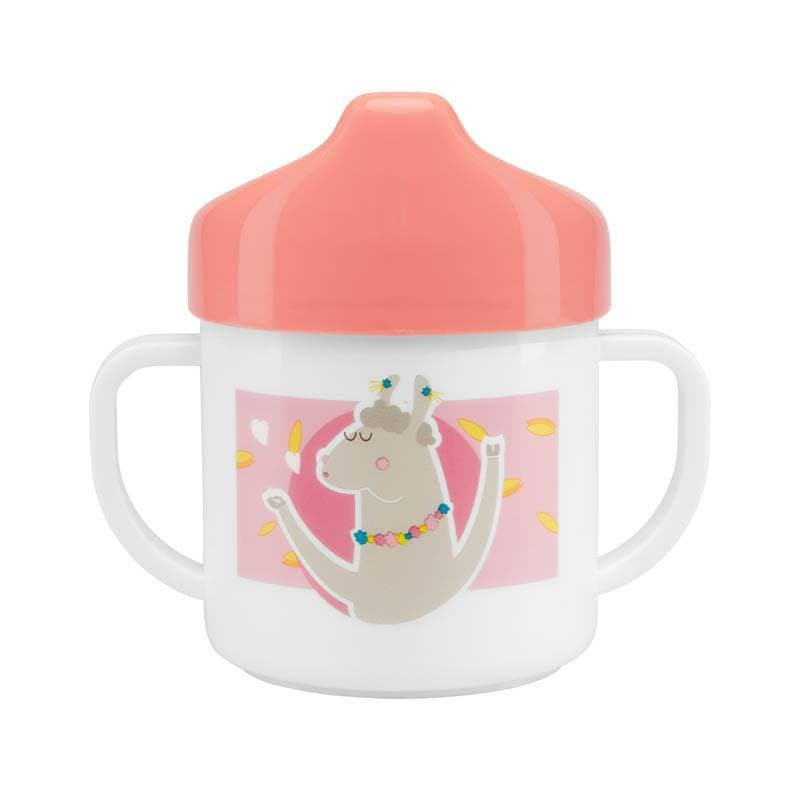 Coffret Repas - Yummy Corail (1 Bavoir, 1 Tasse a Bec, Couverts, 1 Assiette — vue 2 sur 4