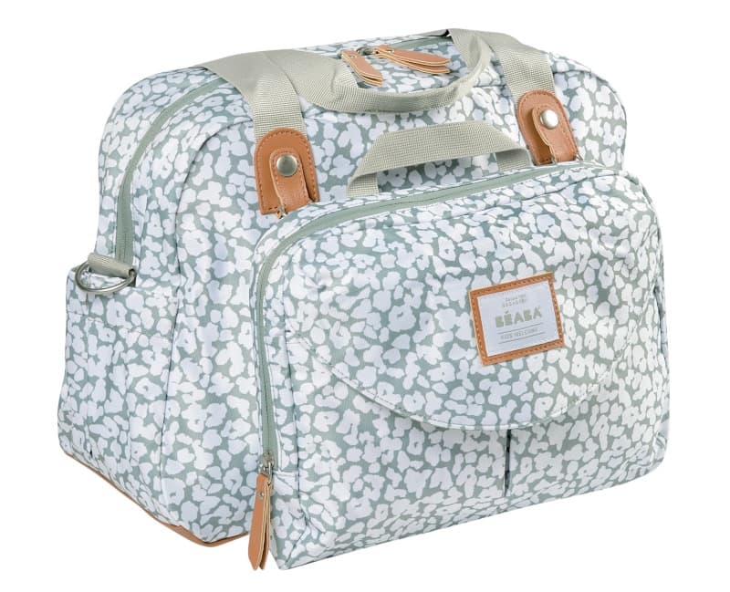 Sac a Langer Geneve Cherry Blossom, vert — vue 1 sur 4