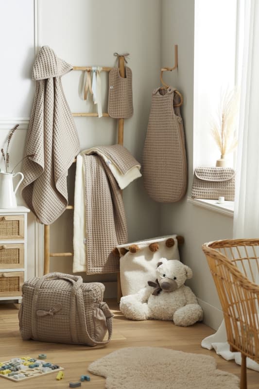 Gigoteuse Coton Gaufre, latte 0-6m bb&co 03-24 — vue 2 sur 3