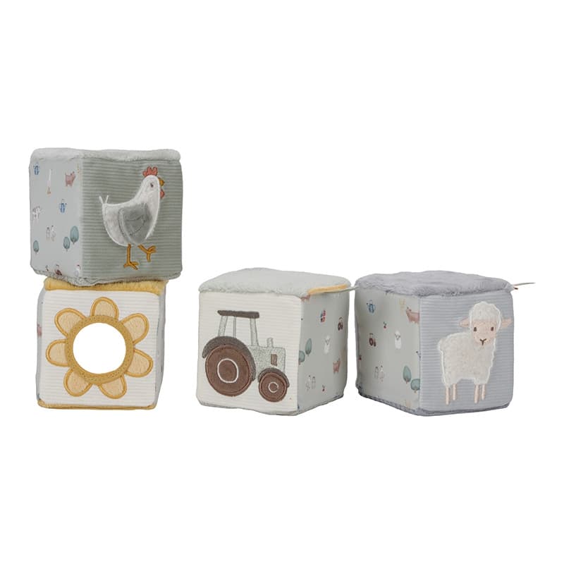 Lot 4 Cubes Doux, 0m+ little farm little dutch 05-24 — vue 2 sur 4