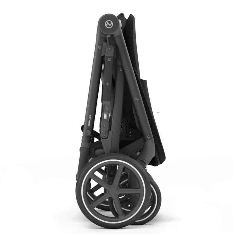 Poussette Gazelle S Blk Deep Black, gold 2021 — vue 2 sur 5