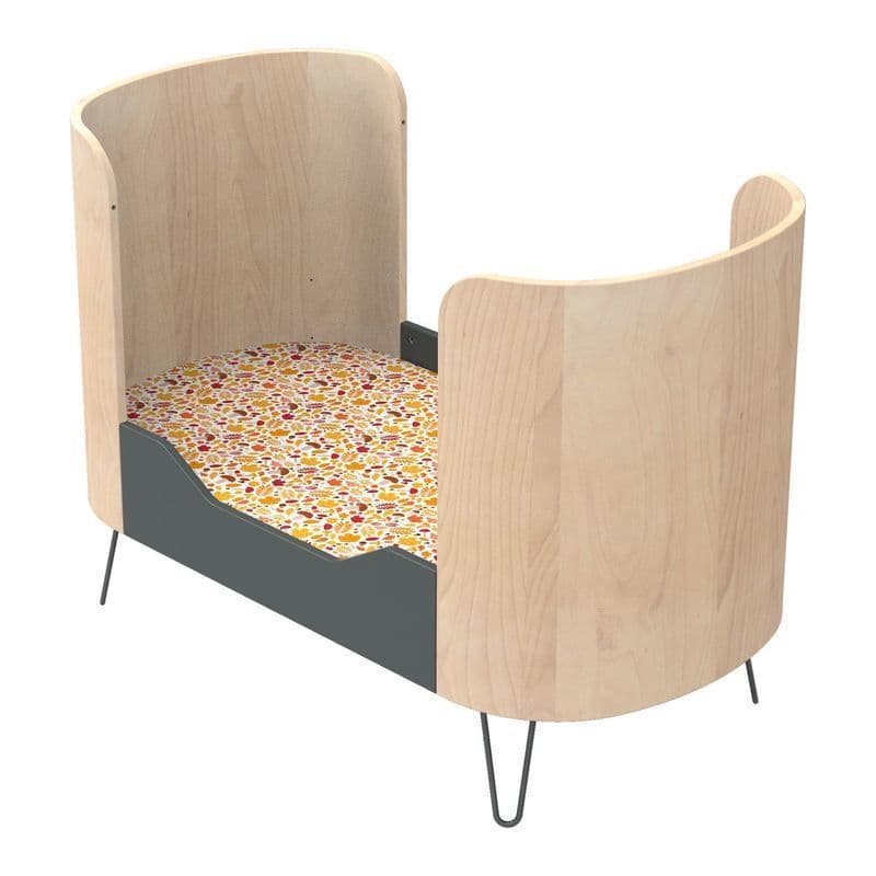 Little Big Bed Pied Fil Gris Galopin, galopin sauthon original 144 x 97 x 75