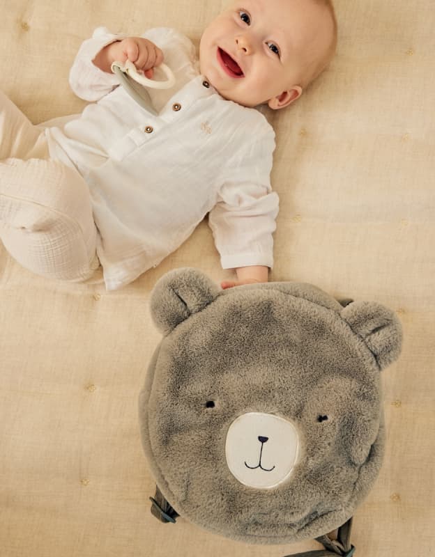 Sac a Dos, orso fluffy orso lily noukie's permanent — vue 5 sur 6