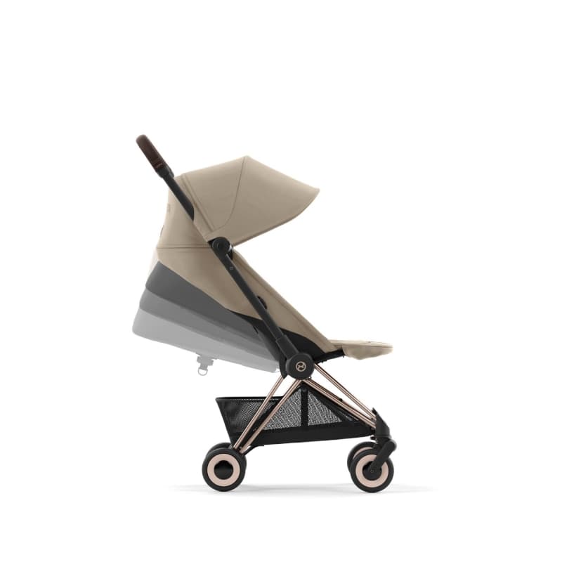 Poussette Coya Rosegold Cosy Beige — vue 2 sur 5