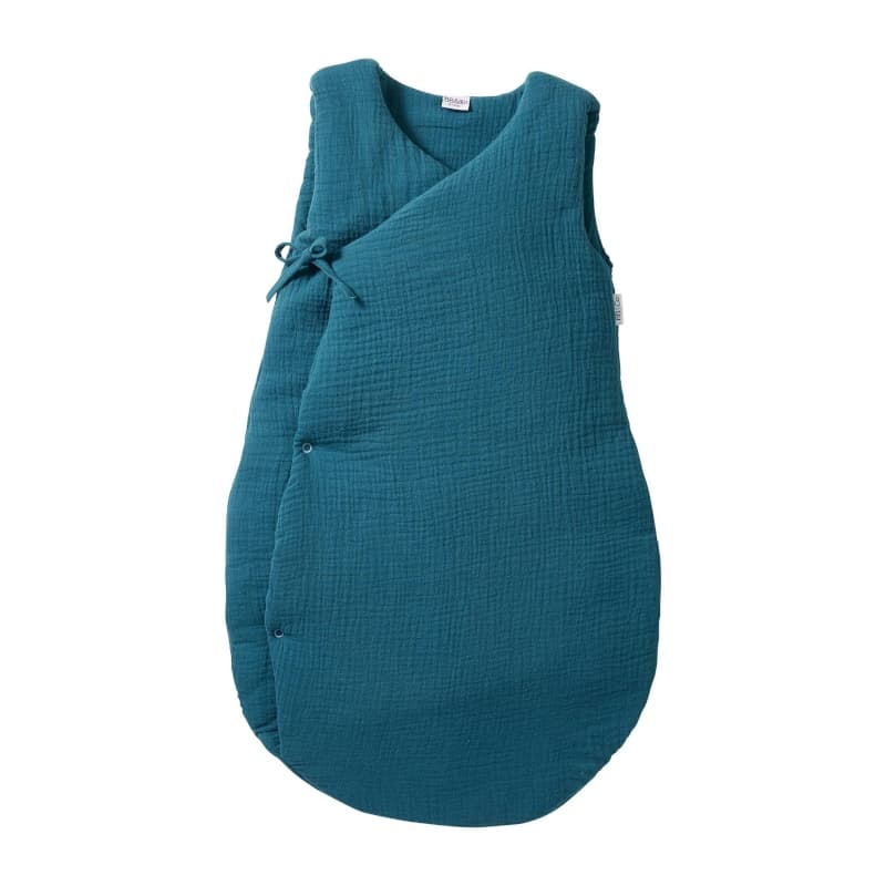 Gigoteuse Double Gaze Ouatinee Forme Kimono - Mix & Match, mix&match vert paon 0/6 mois per — vue 1 sur 2