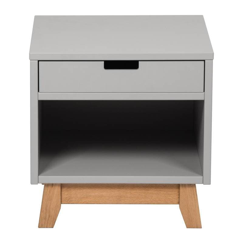 Table de Nuit Trendy Griffin Grey, trendy quax gris 42x42x42h — vue 5 sur 5