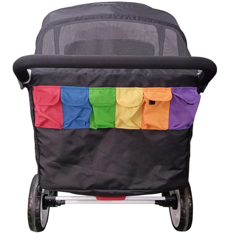Poussette 6 Places H6e, multicolor familidoo — vue 5 sur 10