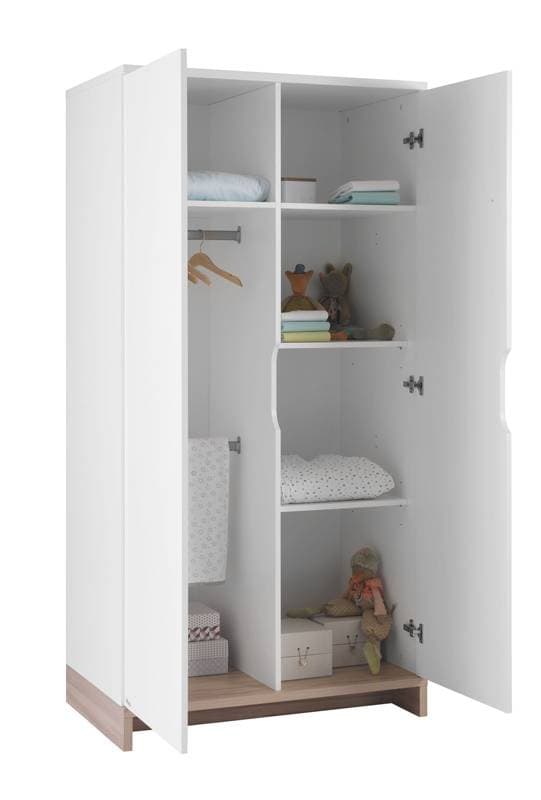 Lilo Armoire 2 Portes, lilo galipette blanc — vue 2 sur 2