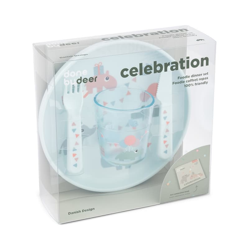 Foodie Coffret Repas, bleu done by deer news aw 2024 — vue 2 sur 5