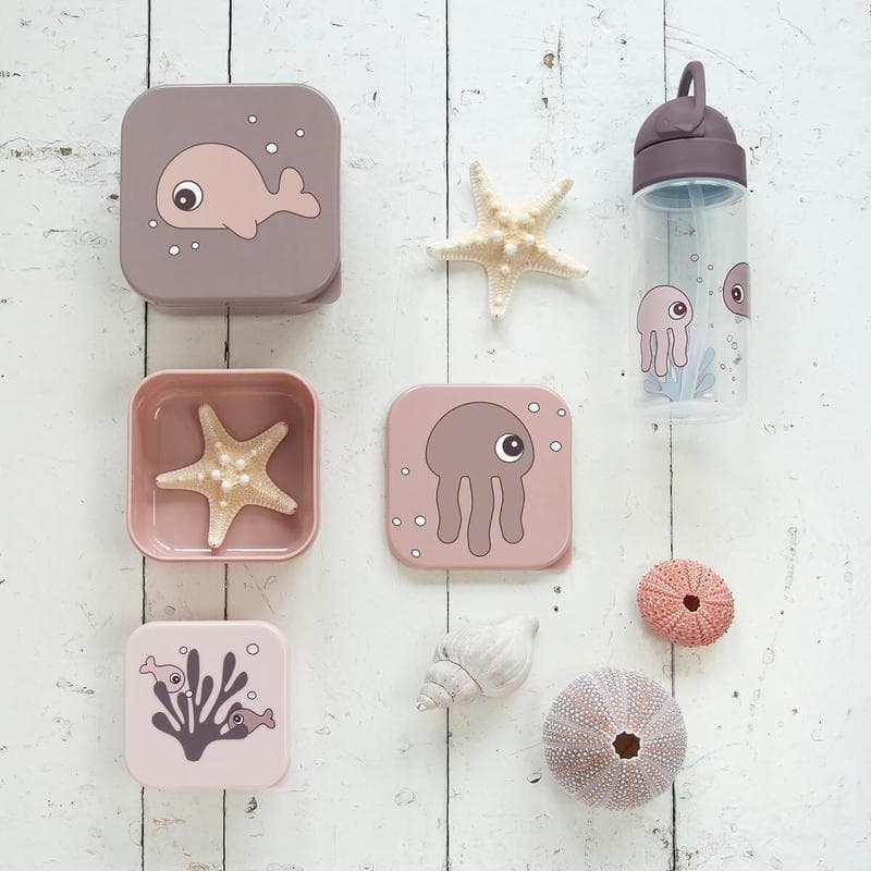 Gourde a Paille Sea Friends, sea friends rose — vue 1 sur 2