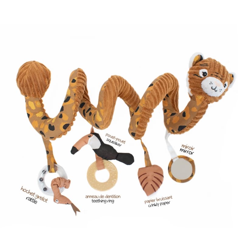 Spirale Speculos le Tigre, speculos les deglingos cassonade 27x11x30 — vue 2 sur 3