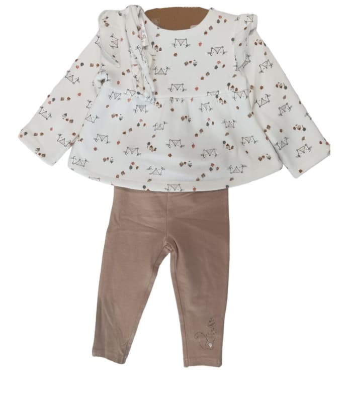 Ensemble Naissance Bb Fille 9m, noisette-9m