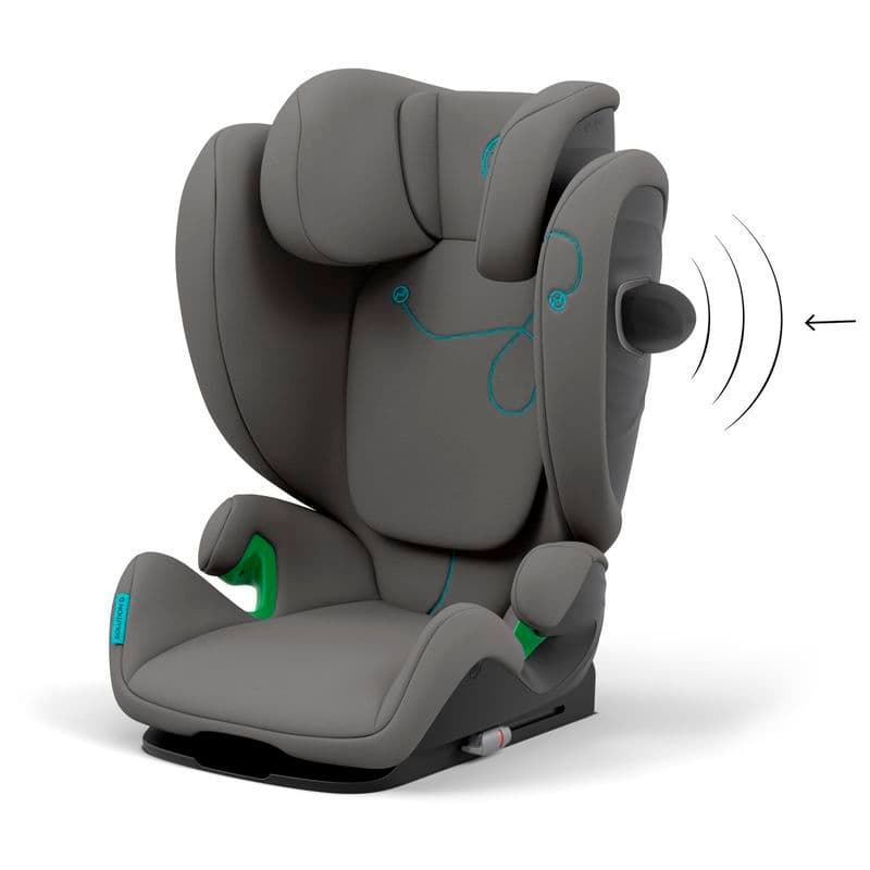 Solution G I-fix Soho Grey, cybex soho grey — vue 2 sur 3