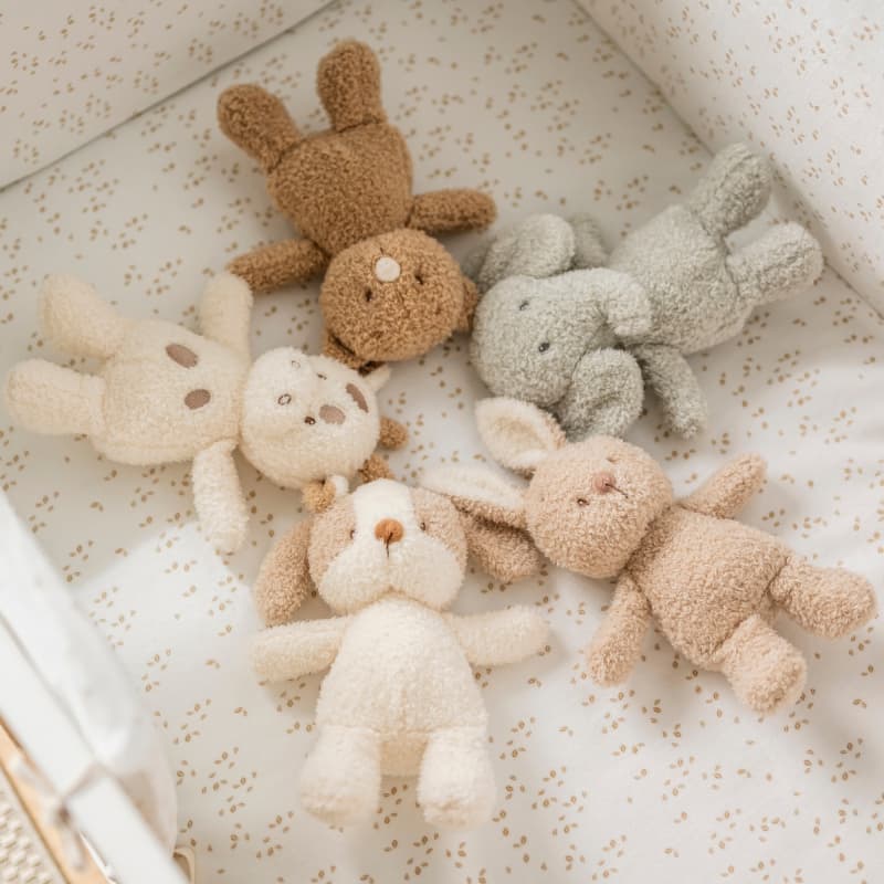 Peluche Bebe, elephant 24cm teddy bouclette nattou 25/07