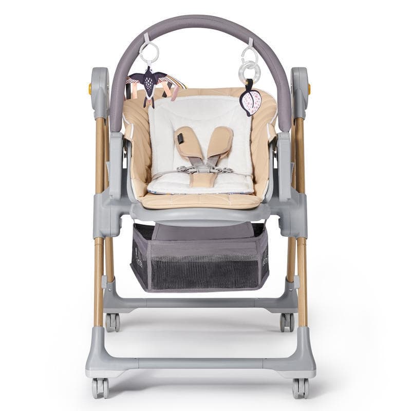 Lastree Chaise Haute, beige kinderkraft — vue 3 sur 4