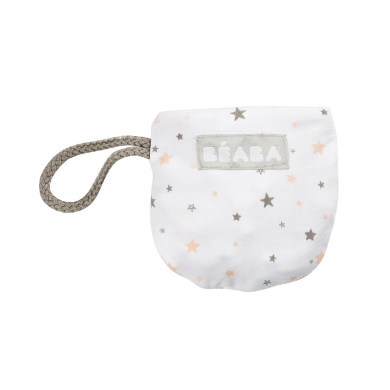 Bavoir Coton Etoiles, beaba — vue 1 sur 3