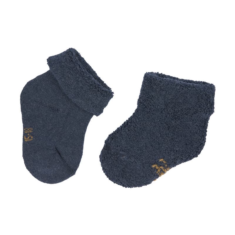 Lot de 3 Chaussettes Bebe Gots Bleu Taille: 12-14, lässig bleu — vue 3 sur 4