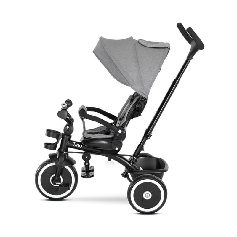 Tricycle 360 ° Tino, gris lorelli — vue 3 sur 4