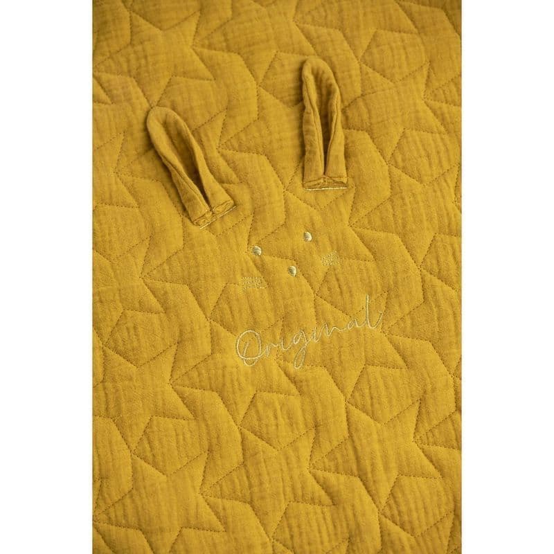 Couvre Lit Rectangle Berceau Topaze, original jaune topaze jaune topaze 50 x 90 x 2 — vue 1 sur 4