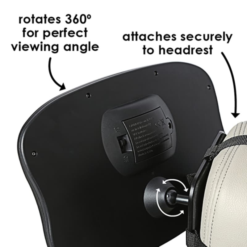 Miroir Easy View Xxl, diono black — vue 1 sur 5