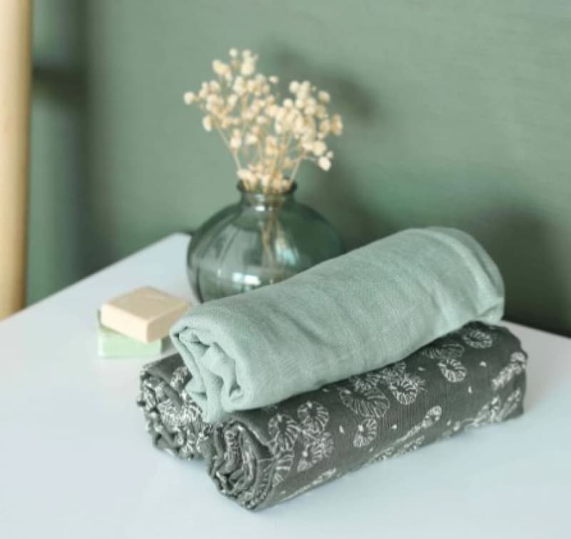 Lot 3 Langes 70*70cm - Feuille