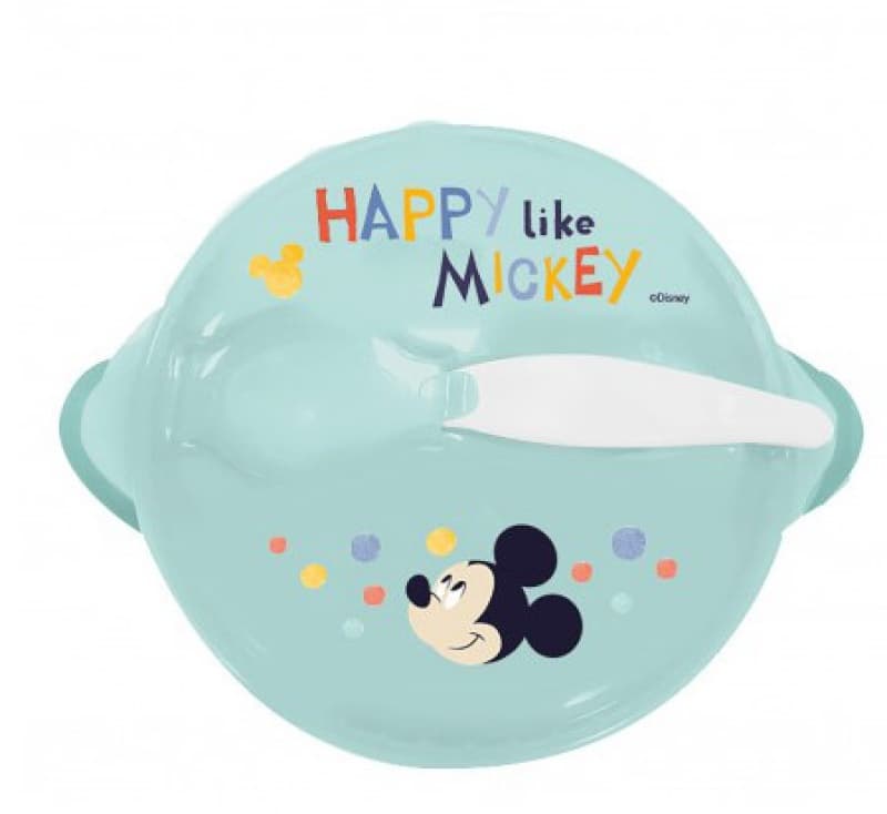 Bol avec Cuilliere Mickey Cool — vue 1 sur 2